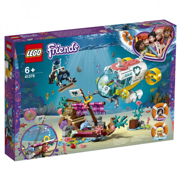 Конструктор LEGO Friends 41378 Спасение дельфинов во Владивостоке