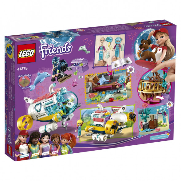 Конструктор LEGO Friends 41378 Спасение дельфинов во Владивостоке