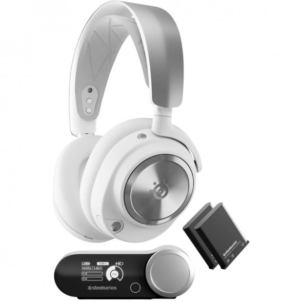 Наушники SteelSeries Arctis Nova Pro Wireless, белый во Владивостоке