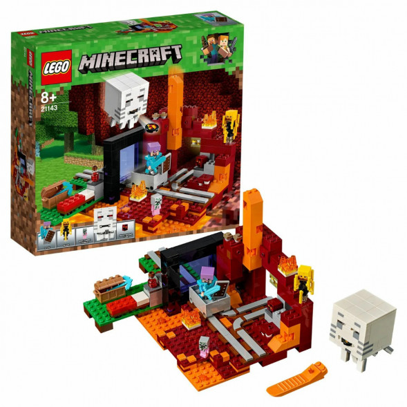 Конструктор LEGO Minecraft 21143 Портал в Подземелье  во Владивостоке