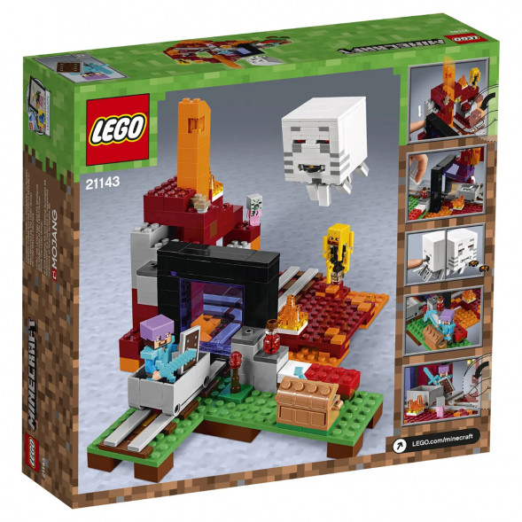Конструктор LEGO Minecraft 21143 Портал в Подземелье  во Владивостоке