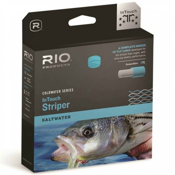 Леска RIO Intouch Striper 30ft Sink Tip, Black/Blue во Владивостоке