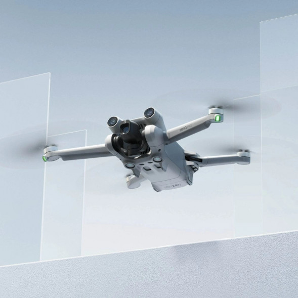 Квадрокоптер DJI Mini 3 Pro (DJI RC-N1), серый во Владивостоке