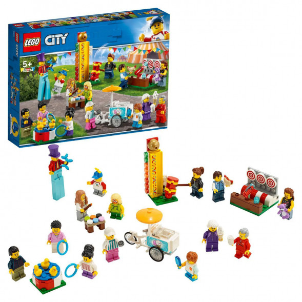 Конструктор LEGO City Town 60234 Комплект минифигурок Весёлая ярмарка во Владивостоке