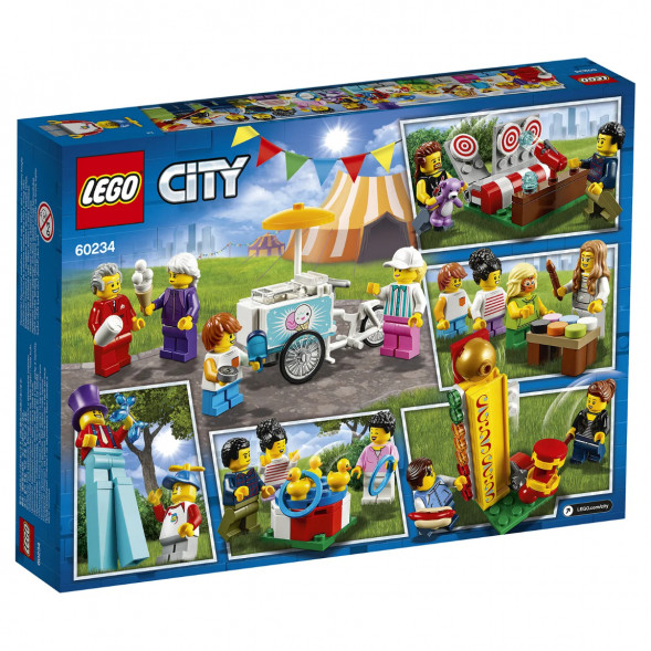 Конструктор LEGO City Town 60234 Комплект минифигурок Весёлая ярмарка во Владивостоке