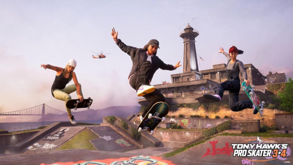 Игра Tony Hawk&amp;#039;s Pro Skater 3+4 [PS5, английская версия] во Владивостоке