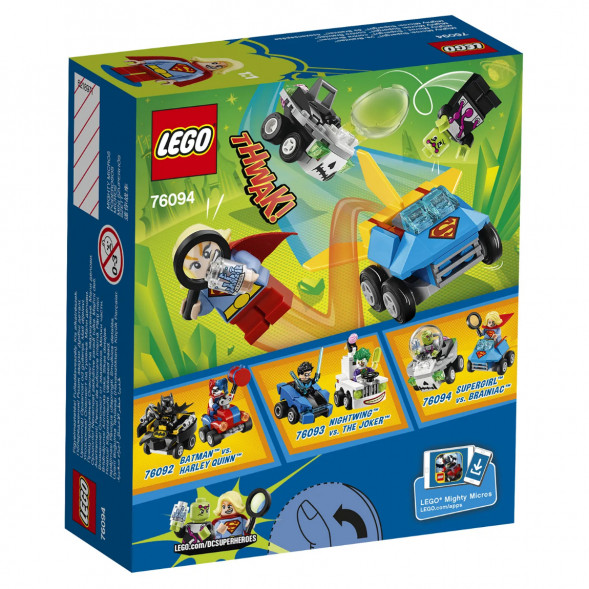 Конструктор LEGO Super Heroes 76094 Супергёрл против Брейниака во Владивостоке