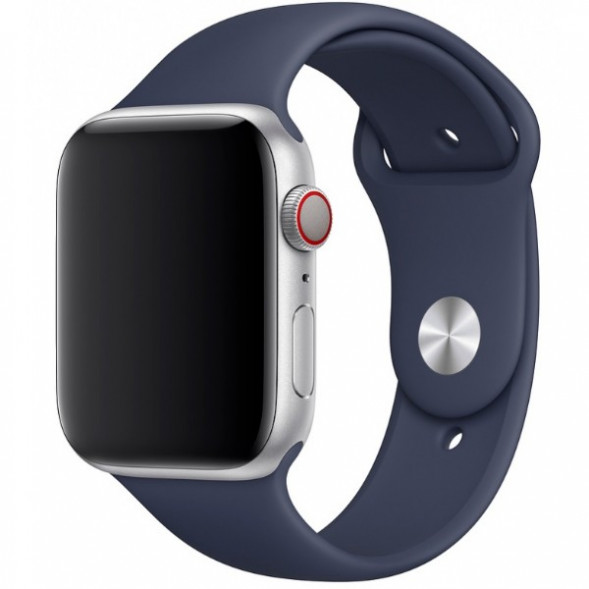Ремешок для Apple Watch 44mm Midnight Blue Sport Band (MTPX2ZM/A), тёмно-синий во Владивостоке