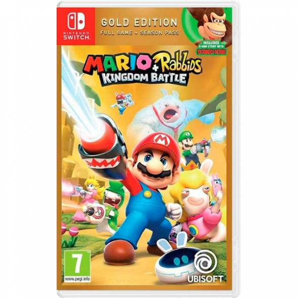 Игра Mario Rabbids: Kingdom Battle. Gold Edition [Nintendo Switch, английская версия] во Владивостоке