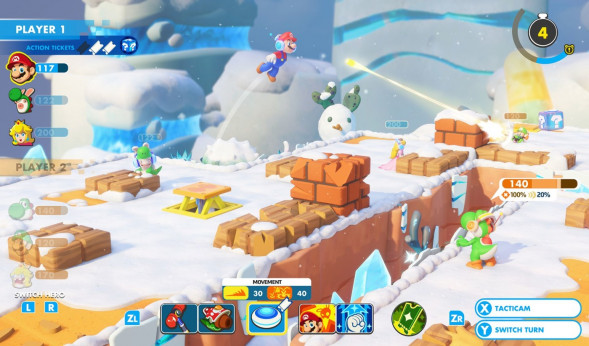 Игра Mario Rabbids: Kingdom Battle. Gold Edition [Nintendo Switch, английская версия] во Владивостоке