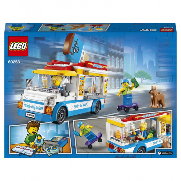 Конструктор LEGO City Great Vehicles 60253 Грузовик мороженщика во Владивостоке