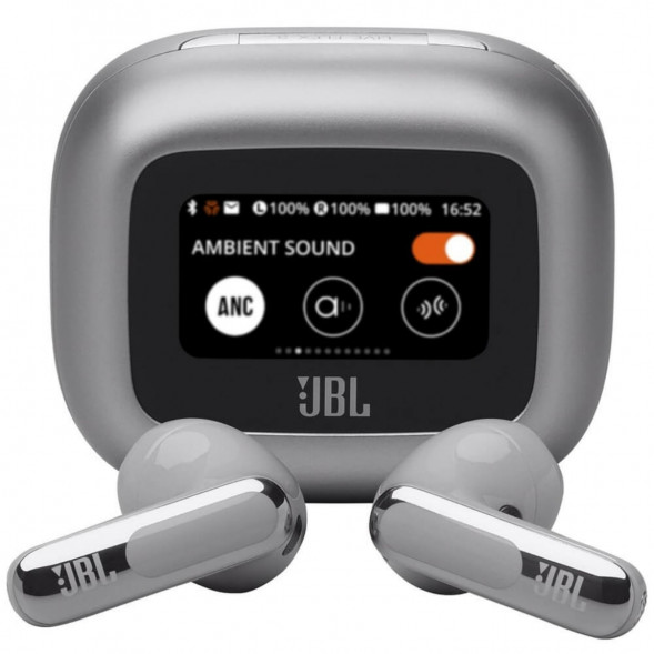 Беспроводные наушники JBL Live Flex 3, Silver во Владивостоке