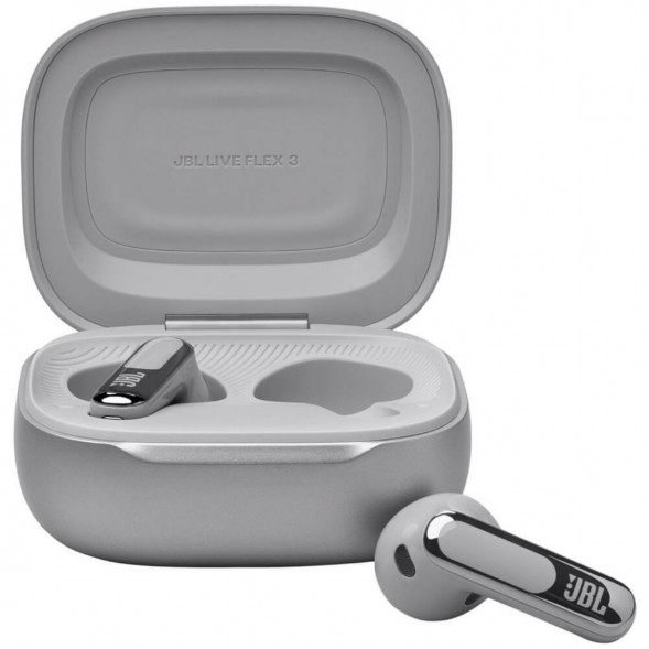 Беспроводные наушники JBL Live Flex 3, Silver во Владивостоке