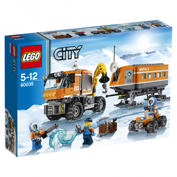 Конструктор LEGO City 60035 Передвижная арктическая станция во Владивостоке