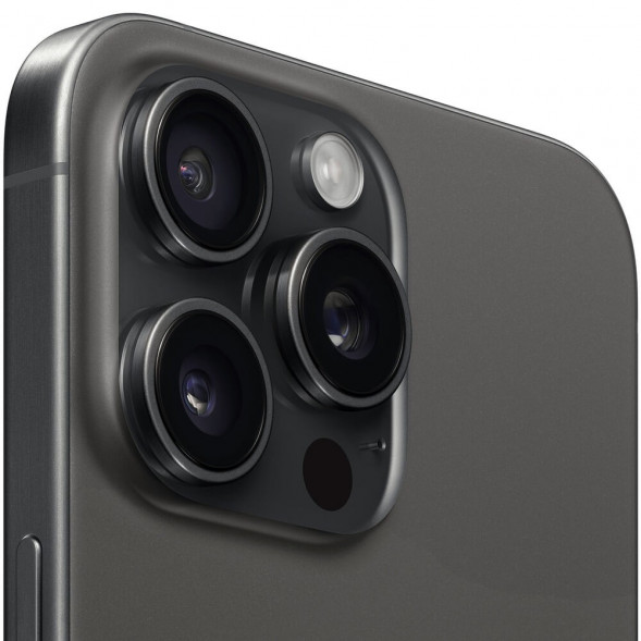 Смартфон Apple iPhone 15 Pro Max 256 ГБ, Dual: nano SIM + eSIM, черный титан во Владивостоке