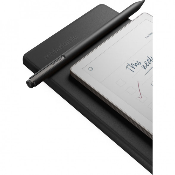 Графический планшет reMarkable Paper Pro Move + Стилус MarkerPlus + Чехол BookFolio Premium Leather, Black во Владивостоке