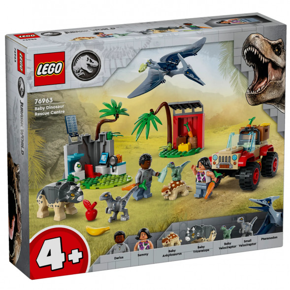 Конструктор LEGO Jurassic World 76963 Центр спасения детенышей динозавров во Владивостоке