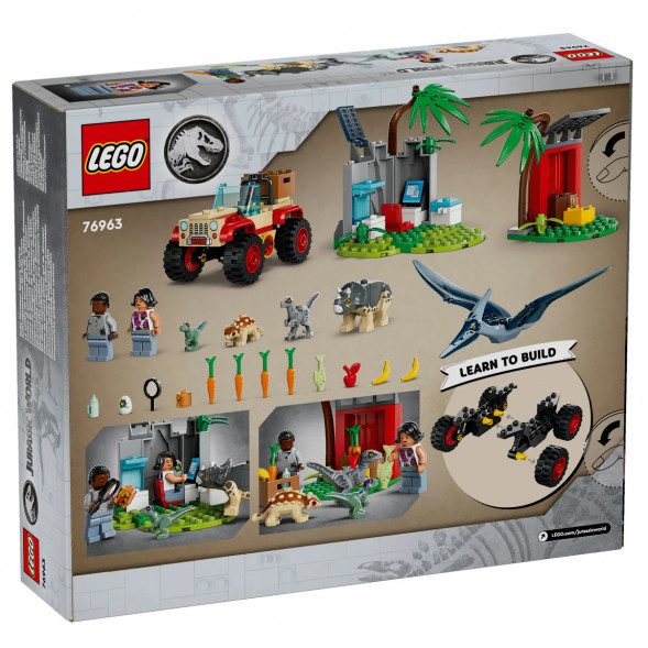 Конструктор LEGO Jurassic World 76963 Центр спасения детенышей динозавров во Владивостоке