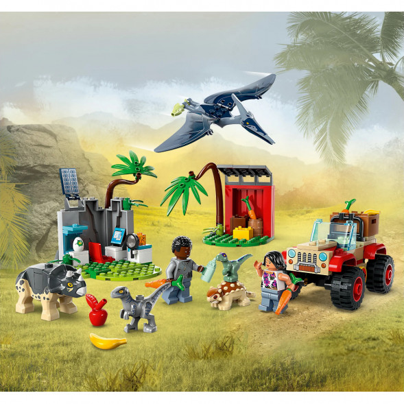 Конструктор LEGO Jurassic World 76963 Центр спасения детенышей динозавров во Владивостоке