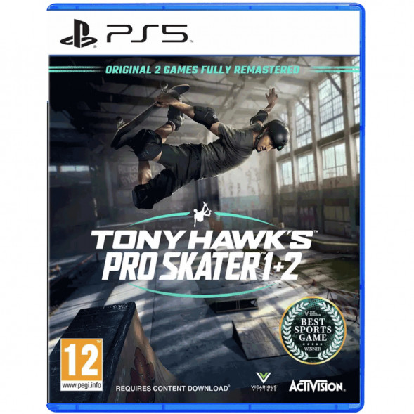 Игра Tony Hawk&amp;#039;s Pro Skater 1+2 [PS5, английская версия] во Владивостоке