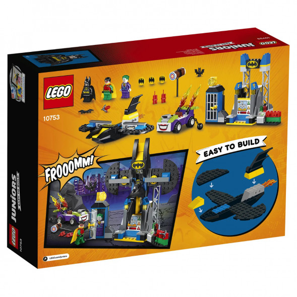 Конструктор LEGO Juniors 10753 Нападение Джокера на Бэтпещеру во Владивостоке