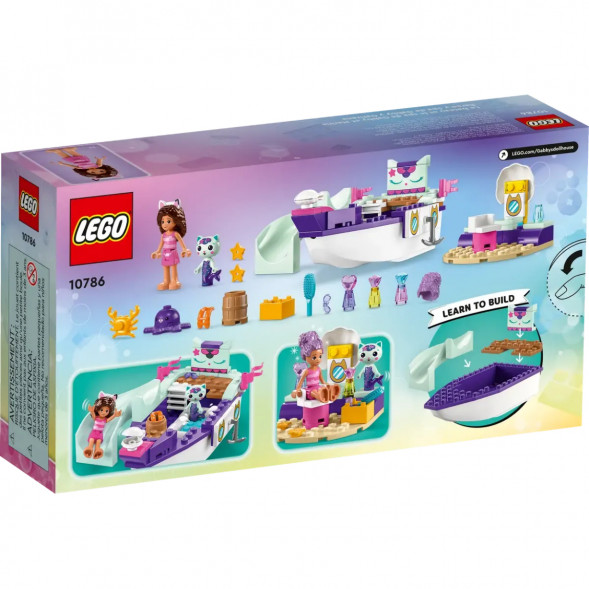 Конструктор LEGO Gabby&amp;#039;s Dollhouse 10786 Корабль и спа Габби и МерКэта во Владивостоке
