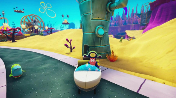 Игра SpongeBob SquarePants: The Patrick Star Game [PS4, английская версия] во Владивостоке