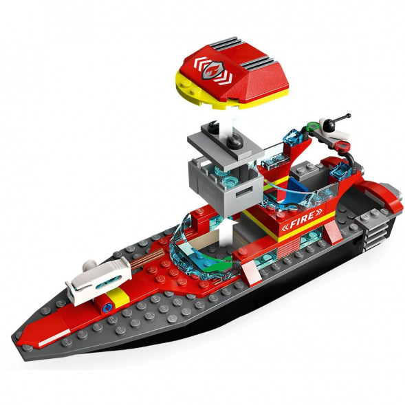 Конструктор LEGO City 60373 &amp;quot;Пожарно-спасательная лодка&amp;quot;, 144 деталей во Владивостоке