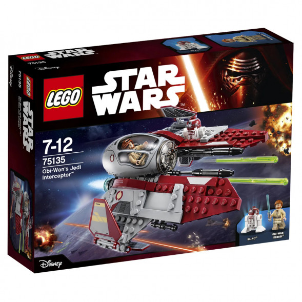 Конструктор LEGO Star Wars 75135 Перехватчик джедаев Оби-Вана Кеноби во Владивостоке