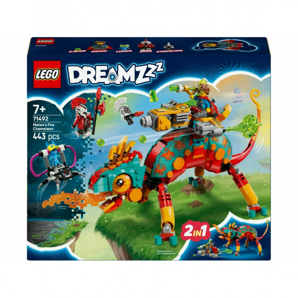 Конструктор LEGO DREAMZzz 71492 Огненный хамелеон Матео во Владивостоке