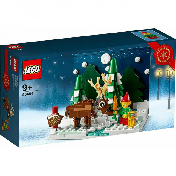 Конструктор LEGO 40484 Перед домом Деда Мороза во Владивостоке