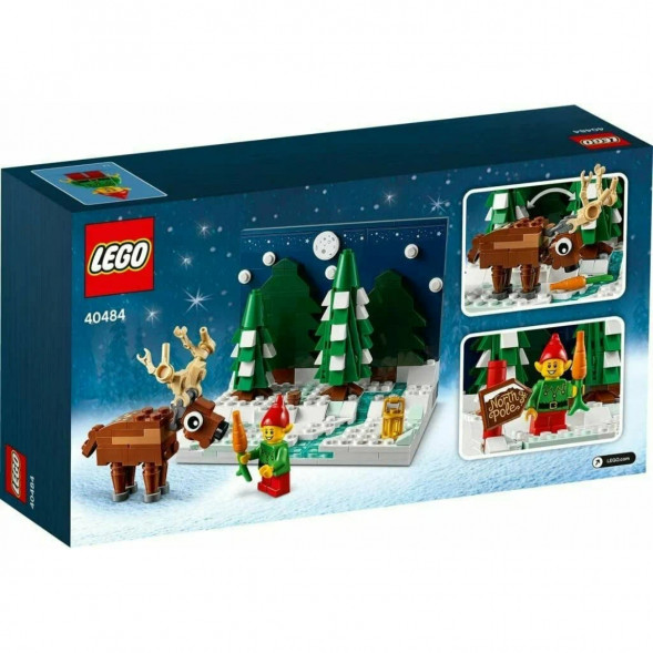 Конструктор LEGO 40484 Перед домом Деда Мороза во Владивостоке
