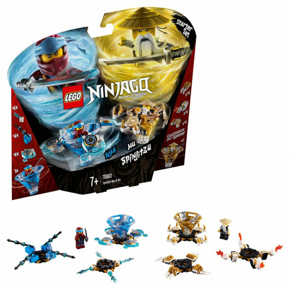 Конструктор LEGO Ninjago 70663 Ния и Ву: мастера Кружитцу во Владивостоке