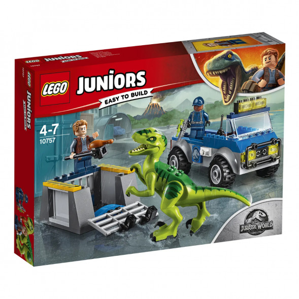 Конструктор LEGO Juniors 10757 Грузовик спасателей для перевозки раптора во Владивостоке