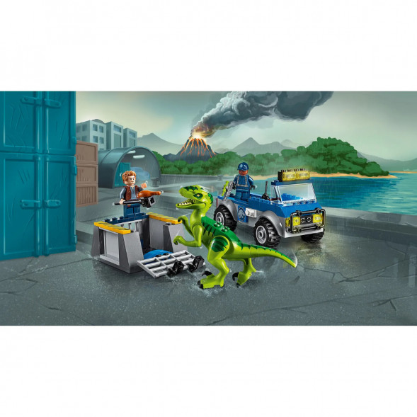 Конструктор LEGO Juniors 10757 Грузовик спасателей для перевозки раптора во Владивостоке