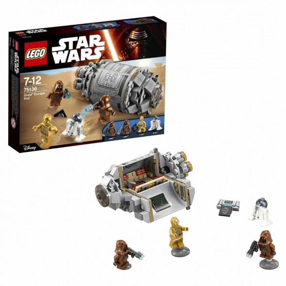 Конструктор LEGO Star Wars 75136 Спасательная капсула дроидов во Владивостоке