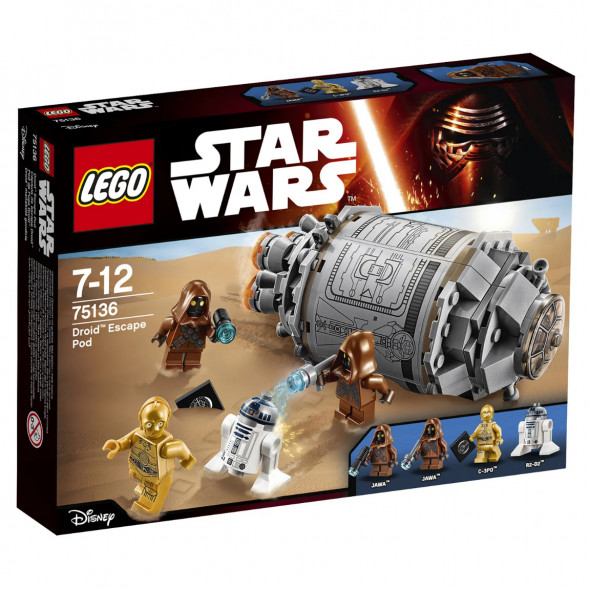 Конструктор LEGO Star Wars 75136 Спасательная капсула дроидов во Владивостоке