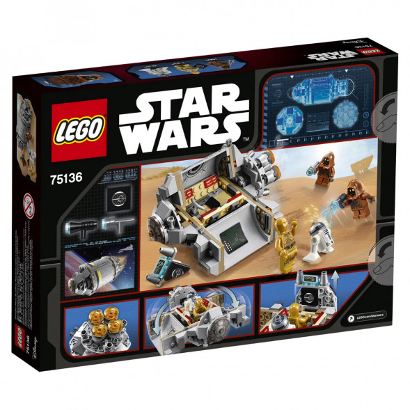 Конструктор LEGO Star Wars 75136 Спасательная капсула дроидов во Владивостоке