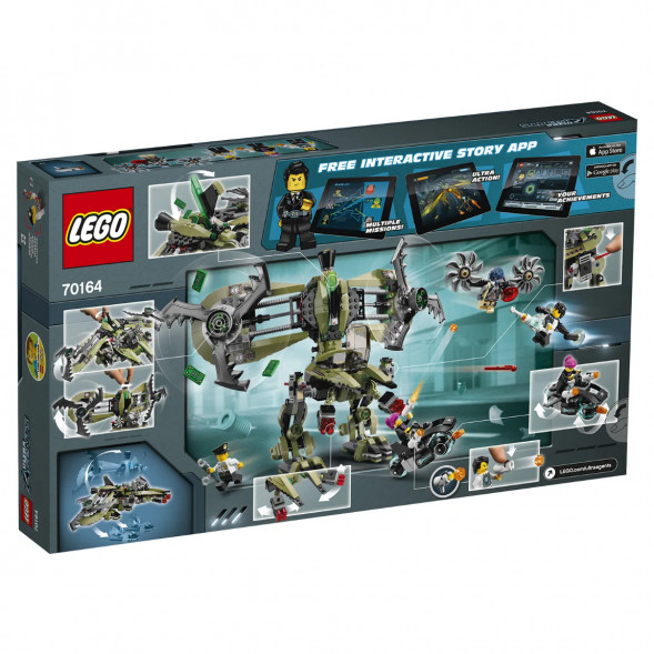 Конструктор LEGO Ultra Agents 70164 Штормовое нападение Сайклона во Владивостоке